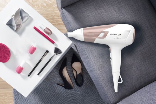 Rowenta Studio Dry CV5830 hårtørrer 2300 W Beige, Hvid