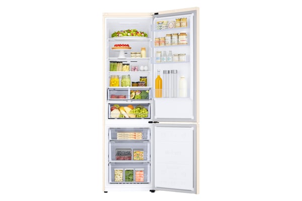 Samsung RB38C603DEL Fritstående 390 L Sand