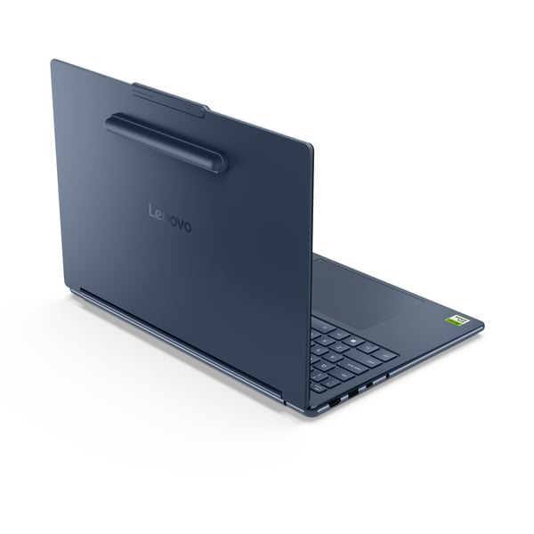 Lenovo Yoga 9 2-in-1 16N1X11 Copilot+ PC NVIDIA RTX Spark N1X Hybrid (2-i-1) 40,6 cm (16") Berøringsskærm 2.8K 32 GB LPDDR5x-SDRAM 1 TB SSD Wi-Fi 7 (802.11be) Windows 11 Home Blå Fransk