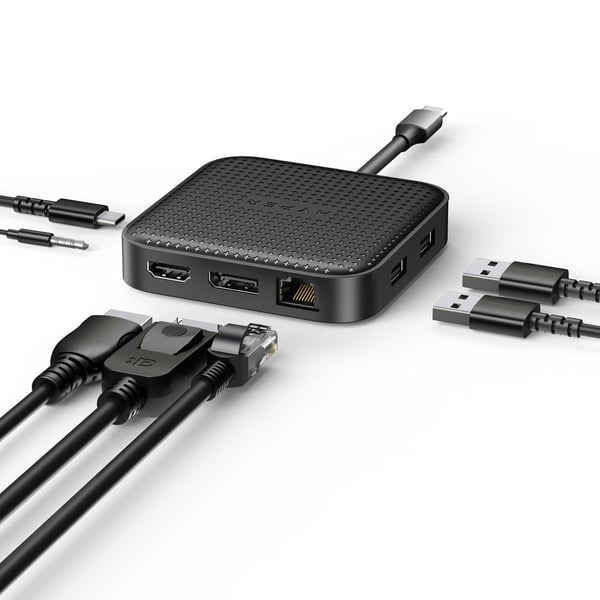 Targus HD USB4 Mobile Dock Ledningsført Sort