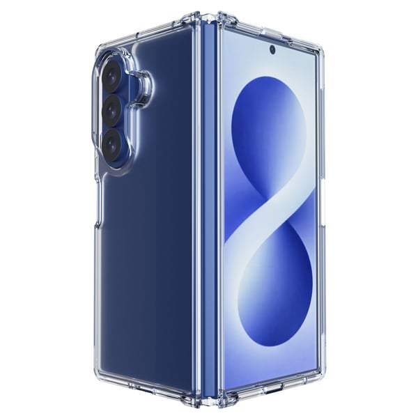 Cellularline IMPACTCGALZFOLD8T mobiltelefon etui 20,3 cm (8") Cover Transparent