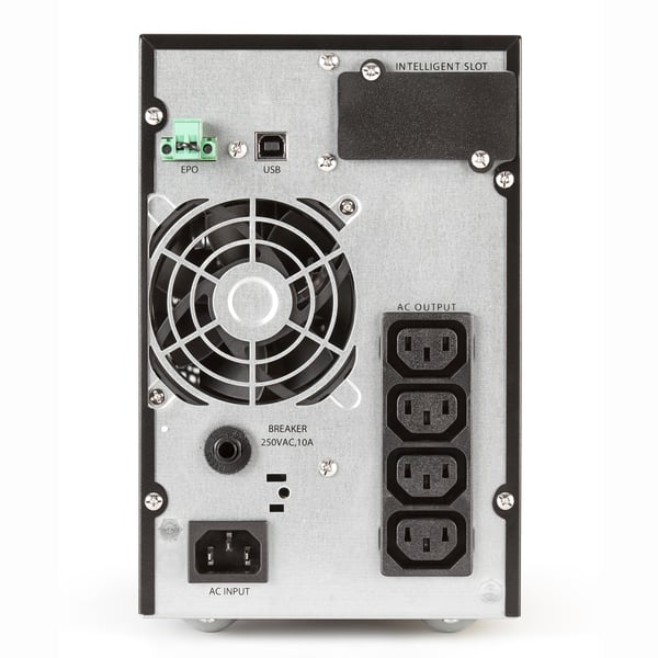 Salicru 699CA000013 UPS-enhed Dobbeltkonvertering (online) 1 kVA 900 W 4 AC stikkontakt(er)