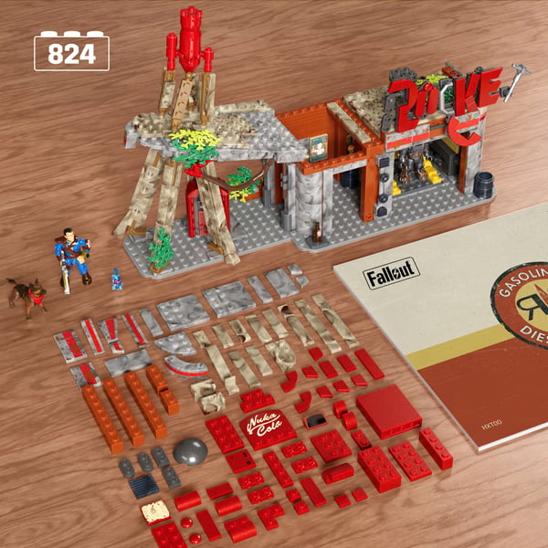 MEGA Fallout Red Rocket Truck Stop