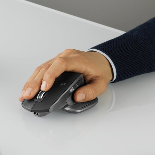 Logitech MX Master 2S Wireless Mouse datormöss Kontor Högerhand Trådlös RF + Bluetooth laser 1000 DPI