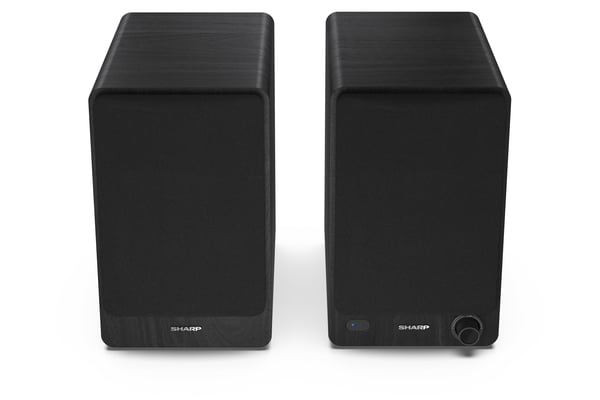 Sharp Bookshelf Speakers 2-suuntainen Musta Langallinen & langaton 60 W