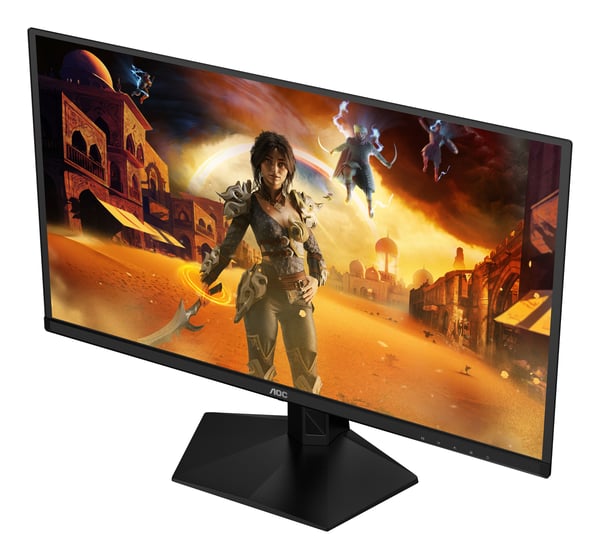 AOC G4 Q27G41ZDF computerskærm 67,3 cm (26.5") 2560 x 1440 pixel Quad HD QD-OLED Sort, Rød