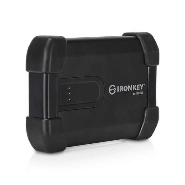 Kingston Technology IronKey H80 500GB externa hårddiskar USB 2.0 Svart
