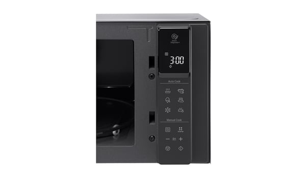 LG MS2595CIS mikrobølgeovn Sølv, Rustfrit stål Solo mikroovn Bordplade 25 L 1000 W