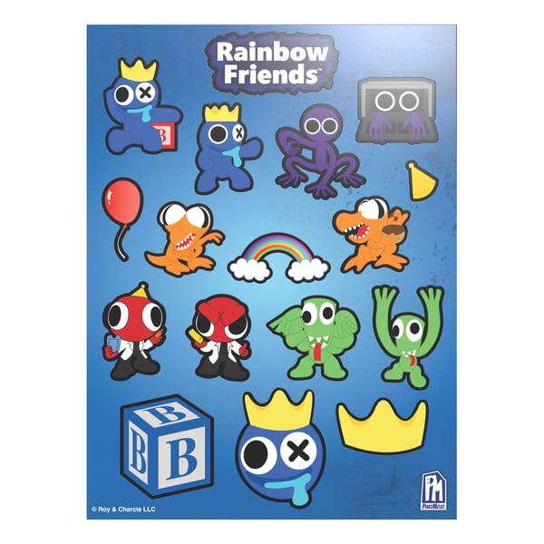 Rainbow Friends Collectible Bundle - Blue - Metallic