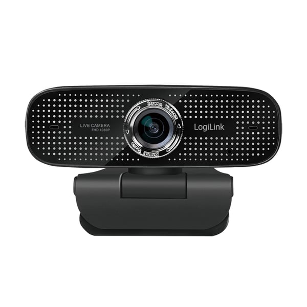 LogiLink UA0378 verkkokamera 2 MP 1920 x 1080 pikseliä USB 2.0 Musta