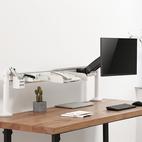 LogiLink EO0019-5 fäste och ställ till bildskärm 68,6 cm (27") Bord Svart