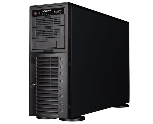 bluechip SERVERline T30341s server 1,92 TB Tower AMD EPYC 4124P 3,8 GHz 32 GB DDR5-SDRAM 1280 W
