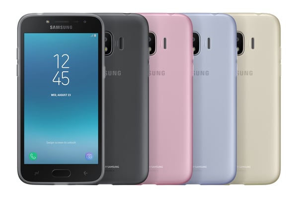 Samsung EF-AJ250 mobiltelefon etui 11,9 cm (4.7") Cover Guld