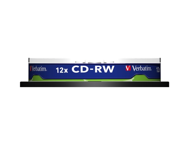 Verbatim CD-RW 12x 700 MB 10 stk