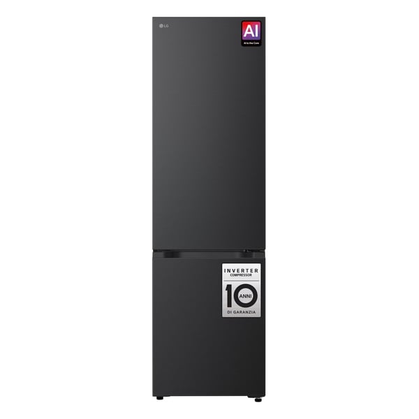 LG GBBS726CEV Fritstående 375 L Sort