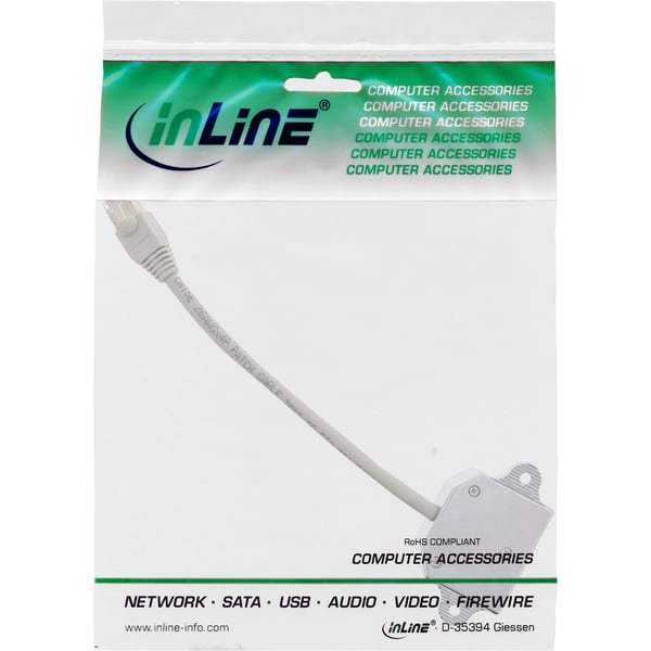 InLine 69995 kabelomvandlare (hane/hona) Silver