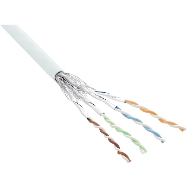 InLine 76499W netværkskabel Hvid 100 m Cat6 S/FTP (S-STP)