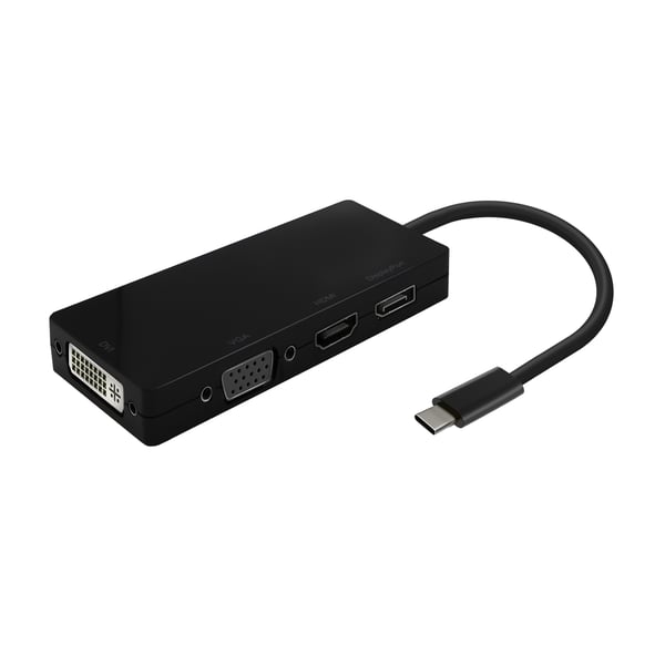 AISENS A109-0679 USB-grafikadapter 3840 x 2160 pixlar Svart