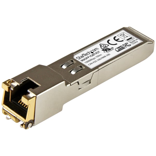 StarTech.com Cisco Meraki MA-SFP-1GB-TX-kompatibel SFP - Gigabit RJ45 Koppar 1000Base-T SFP Transceiver