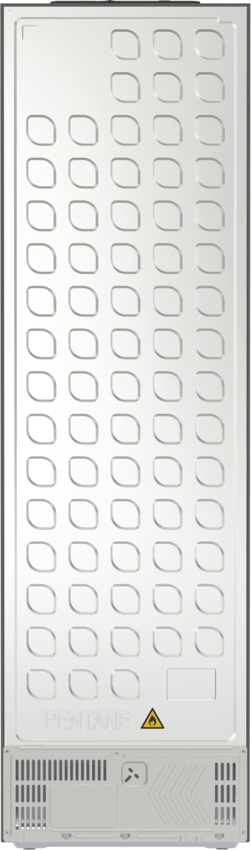 Hisense RB5P410SACA Fristående 413 l Grå, Rostfritt stål, Mörkgrå