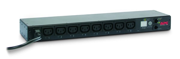 APC AP7920B tehonjakeluyksikkö 8 AC-pistorasia(a) 0U/1U Musta