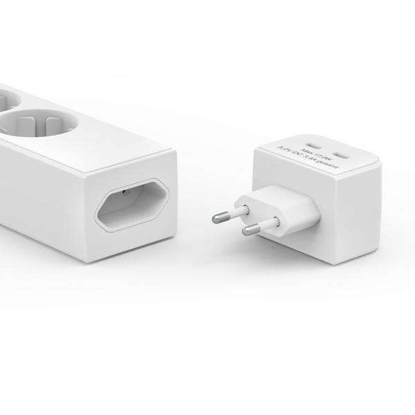 Hama 00223191 stikdåse 1,4 m 5 AC stikkontakt(er) Indendørs Hvid