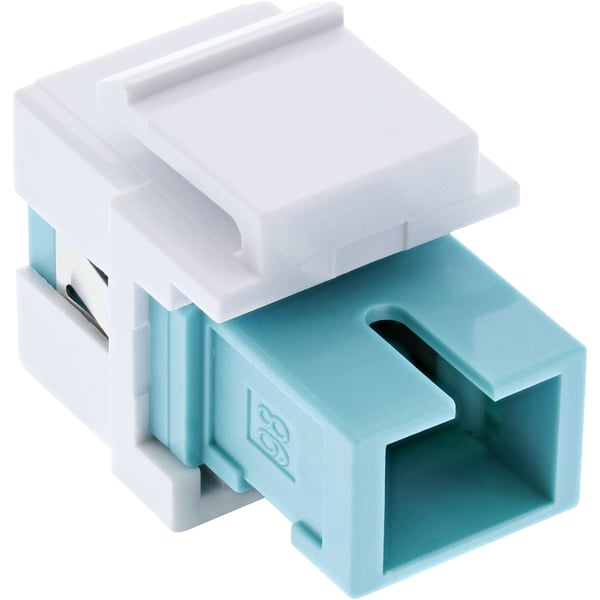 InLine 89988F fiber adapter 1 stk Hvid