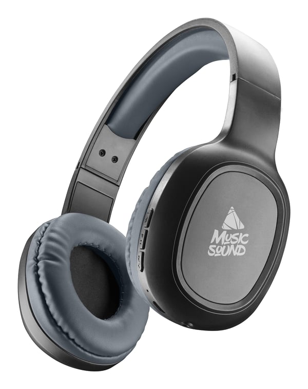Music Sound 8018080355882 Kuulokkeet Langaton Pääpanta Puhelut/Musiikki Bluetooth Musta