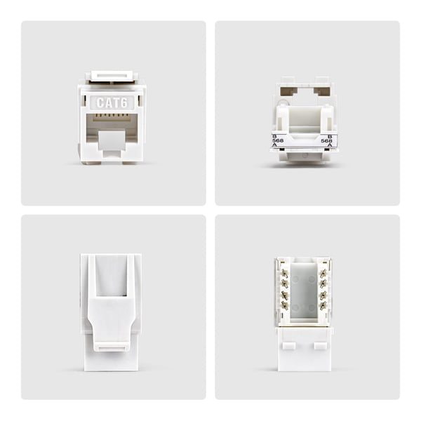 StarTech.com C6KEY110WHE24PK liitinmoduuli
