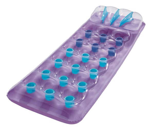 Bestway 43015 pool- och badmadrass Grön, Transparent, Gul Vinyl