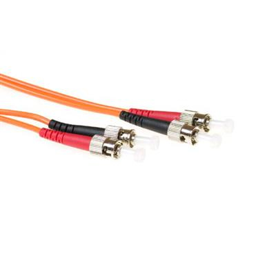 ACT RL1550 InfiniBand og fiberoptisk kabel 50 m ST Orange