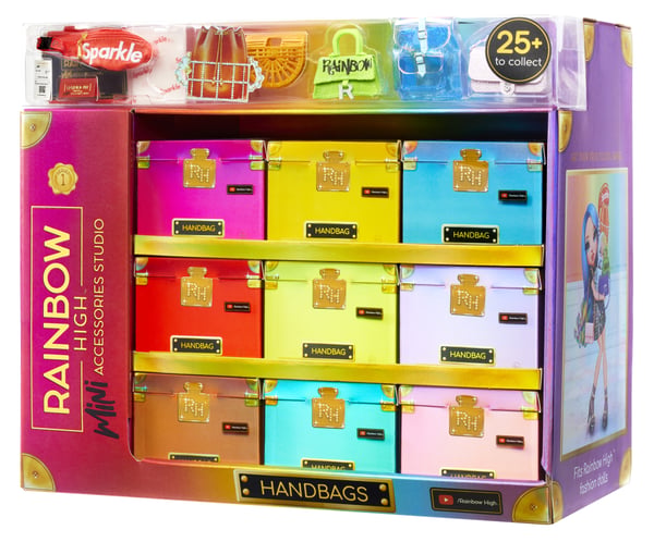 Rainbow High Accessories Studio Series 1, H Assortment in PDQ Dukketaske