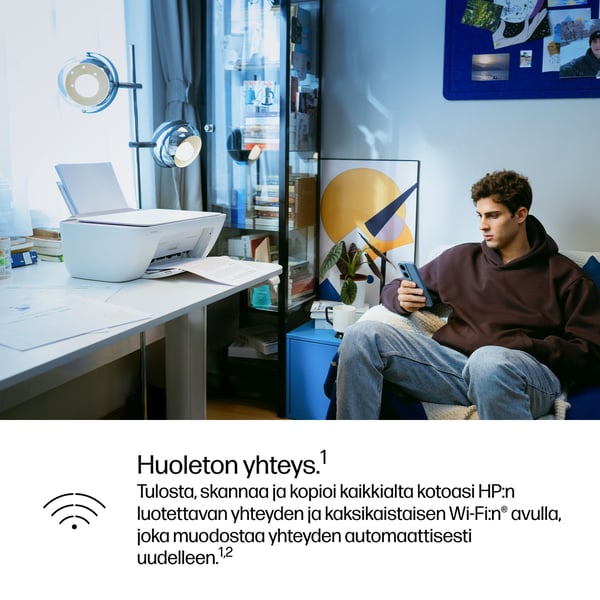HP DeskJet 2922 Langaton All-in-One Väri Tulostin