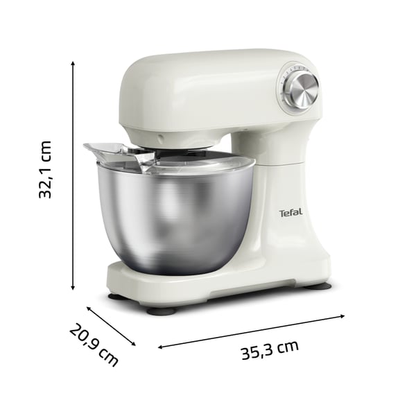Tefal Bake Easy QB140AF0 foodprocessor 500 W 3,5 L Hvid