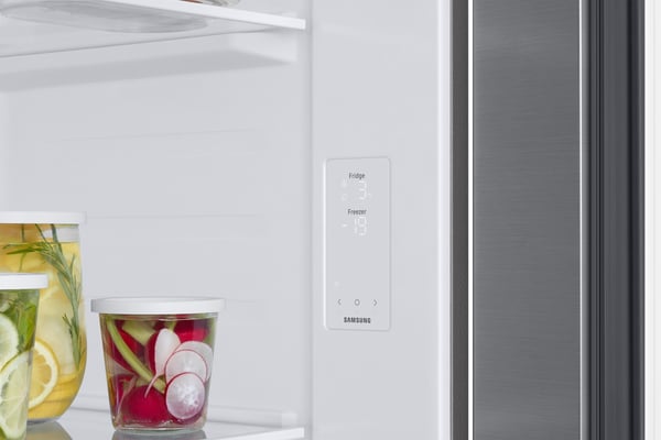Samsung RS57DG400EM9 side-by-side-jääkaappipakastin Vapaasti seisova 583 L Ruostumaton teräs