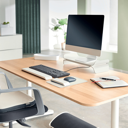 Leitz Ergo justerbar monitor stand