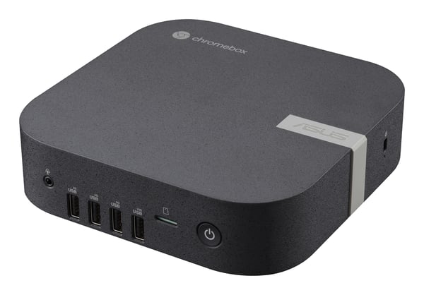 ASUS Chromebox CHROMEBOX6-S5007UN Intel Core 5 120U 8 GB DDR5-SDRAM SSD ChromeOS Mini PC Mini-PC Svart