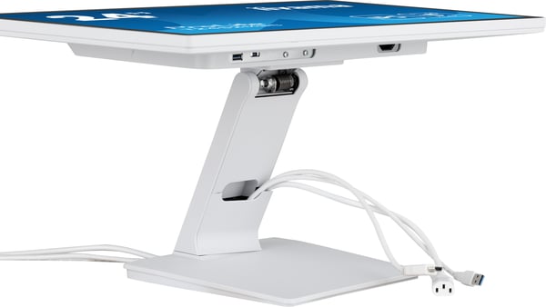 iiyama ProLite T2452MSC-W1 computerskærm 61 cm (24") 1920 x 1080 pixel Fuld HD LCD Berøringsskærm Multibruger Hvid