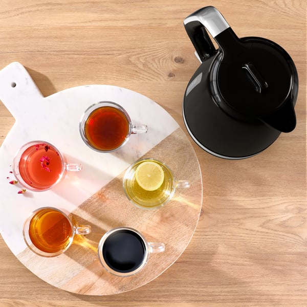 Tefal Soleil KO3558E0 vedenkeitin 1,7 L 2400 W Musta