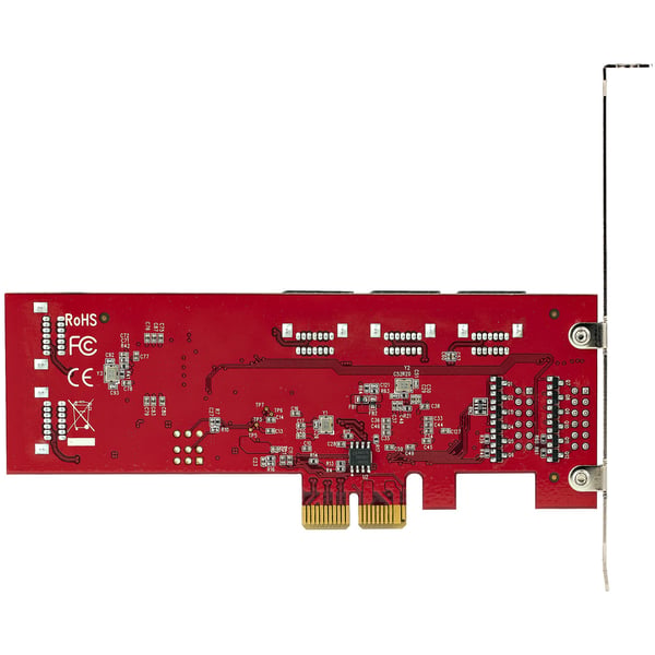 StarTech.com SATA PCIe-kort - PCIe SATA-expansionskort med 10 portar - 6 Gbps - Lågprofilfäste - 10 Mini-SAS till SATA-kablar - ASM1062 Non-Raid - PCI Express till SATA-omvandlare