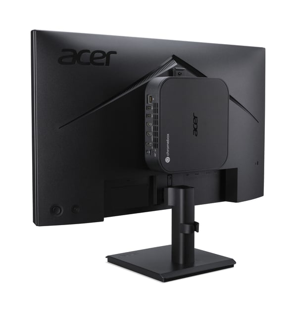 Acer Chromebox CXI6 Intel Core 5 120U 16 GB DDR4-SDRAM 256 GB SSD ChromeOS Mini PC Mini-PC Svart