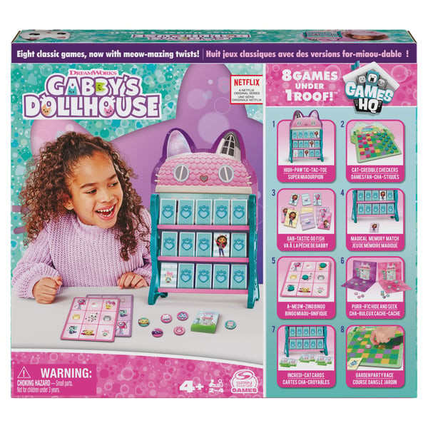 Games KOG KOL GabbysDollhouse HQGame GML Brädspel Flera olika genrer