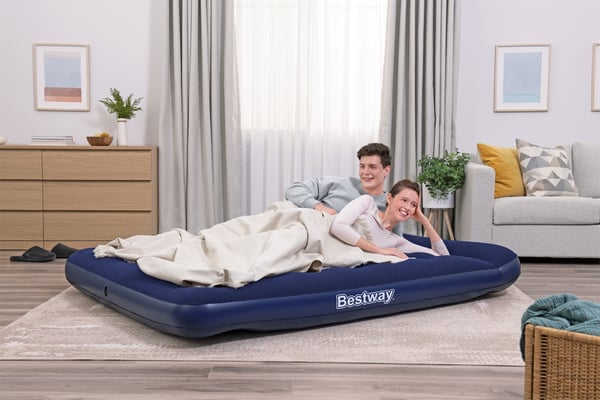 Bestway 67226 / 24 luftmadrass Dubbelmadrass Blå