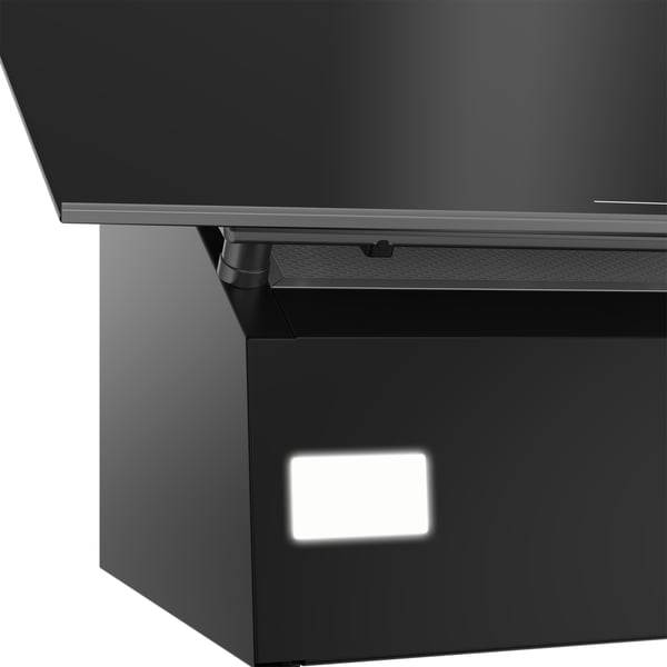 Beko BHCA66641BFBHS liesituuletin Seinäkiinnitys Musta 720 m³/h