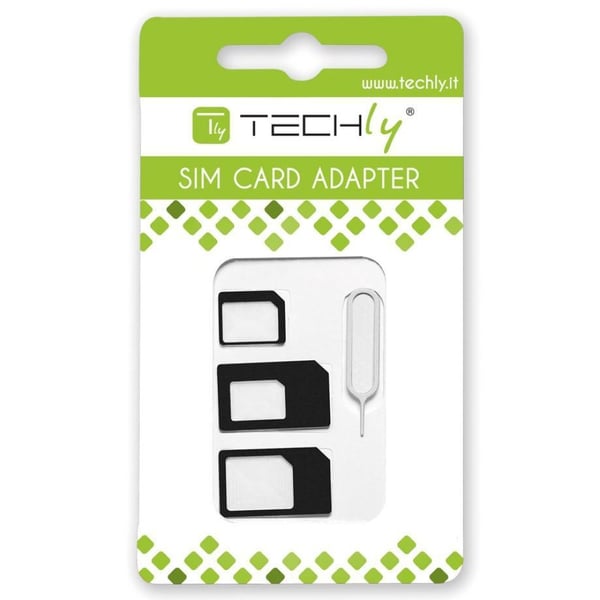 Techly I-SIM-3 SIM / hukommelseskort adapter SIM kortadapter