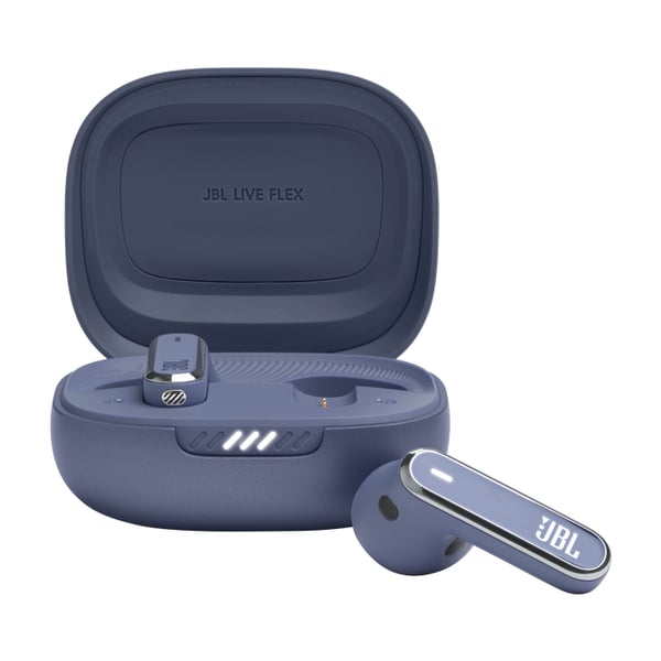 JBL Live Flex Headset True Wireless Stereo (TWS) I öra Samtal/musik Bluetooth Blå