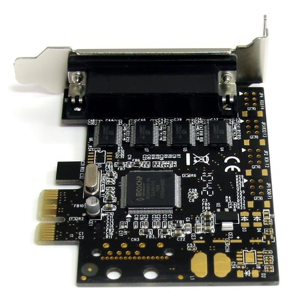 StarTech.com RS232 PCI Express seriellt kort med fyra portar och breakout-kabel - Ersatt av PEX4S953LP