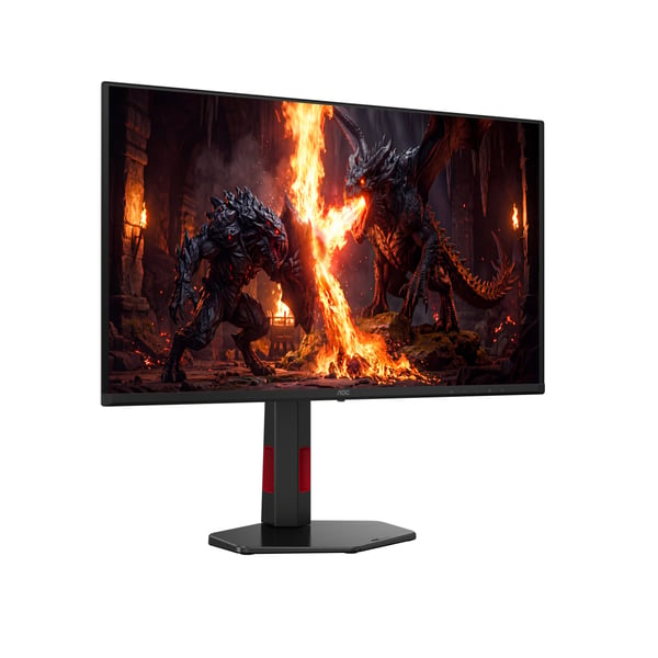 AOC G4 Q27G4ZDRAD platta pc-skärmar 67,3 cm (26.5") 2560 x 1440 pixlar Quad HD OLED Svart, Röd