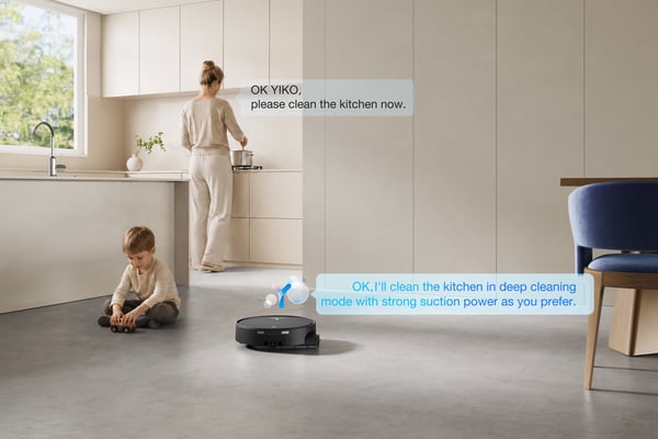 Ecovacs DEEBOT T90S PRO OMNI EU 0,25 L Sort