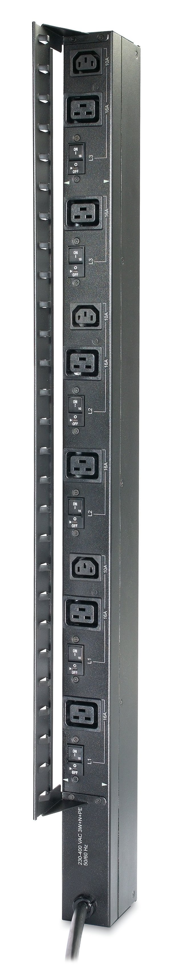 APC Rack PDU Basic Zero U strømforsyningsenhed (PDU) 9 AC stikkontakt(er) 0U Sort